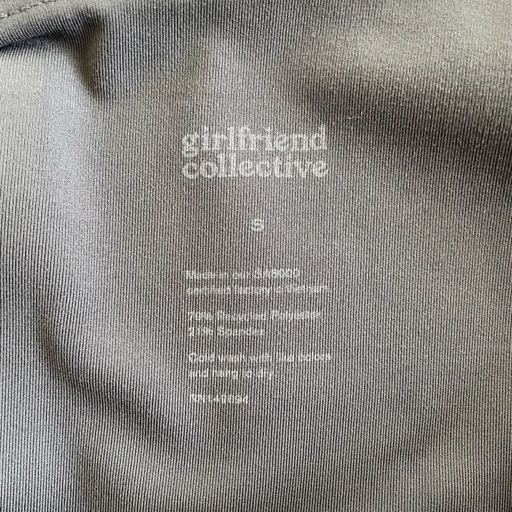 Girlfriend Collective High-Rise Gray Crop Leggings - Size: Small - Picture 3 of 10